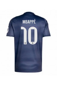 Real Madrid Kylian Mbappe #10 Jalkapallovaatteet Vieraspaita 2025-26 Lyhythihainen